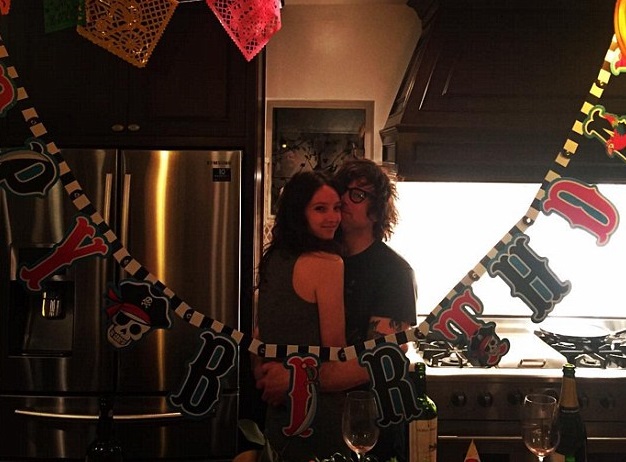 Ryan Adams and model Megan Butterworth