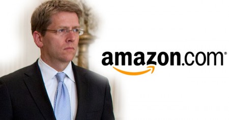 Jay Carney, senior vice president of global affairs at Amazon