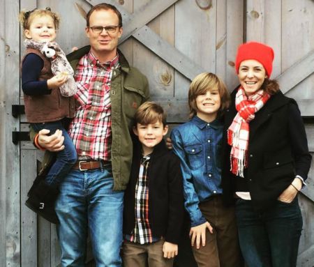 Andy Hubbard with family