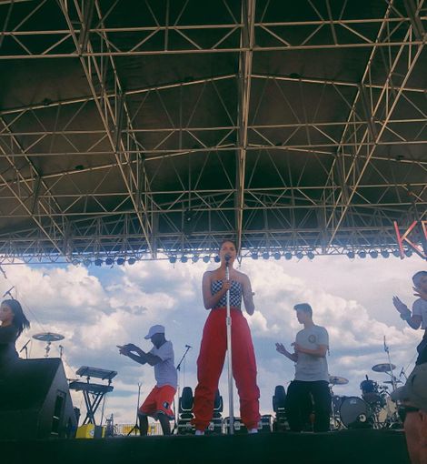 Mackenzie Ziegler performing live