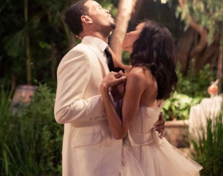 Jurnee Smollett-Bell and her husband Josiah Bell Wedding
