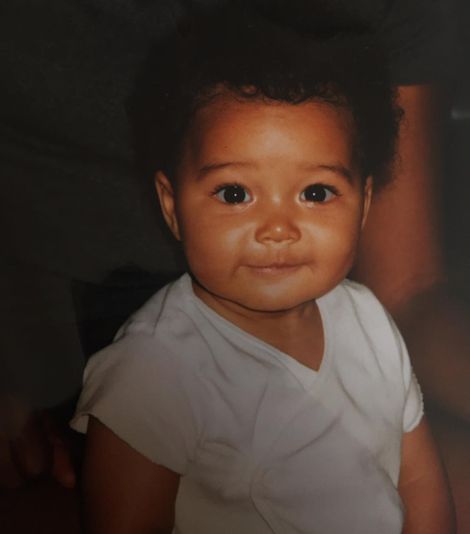 Toddler Amandla Stenberg