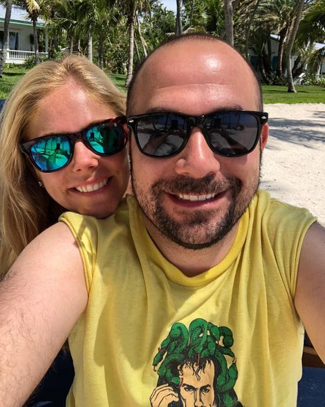 Peter Rosenberg and his wife Alexa Datt