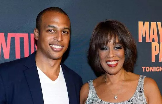 William Bumpus 's ex-wife Gayle King with their son William Bumpus Jr.