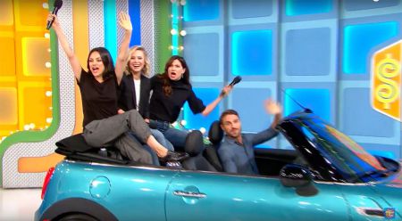 James is the male model on The Price Is Right