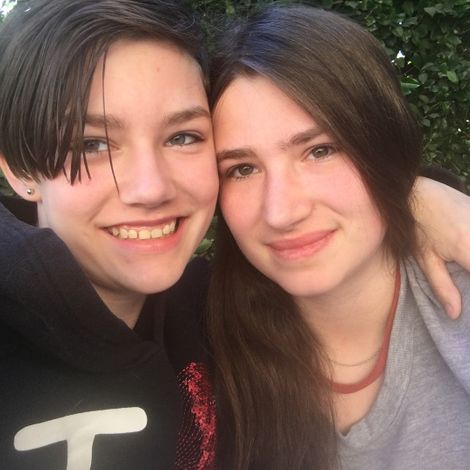 Rain Brown and her elder sister, Snowbird Brown