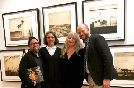 Susan Mikula at her Exhibition