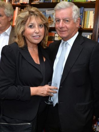 Image: Eve Pollard with her husband Nicholas Lloyd