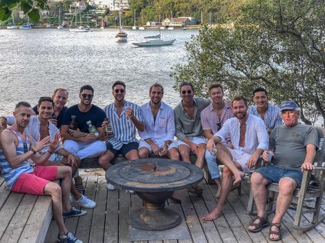  Christian Antidormi and his friends enjoyed their holidays