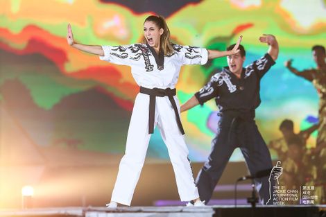 Martial Artist, Caitlin Dechelle