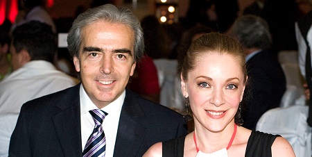 Edith Gonzalez and Lorenzo Lazo