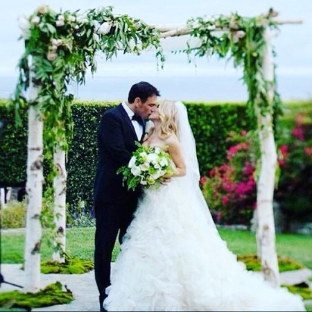 Anna Kaiser and Carlos Wesly exchanged the wedding vows in 2012