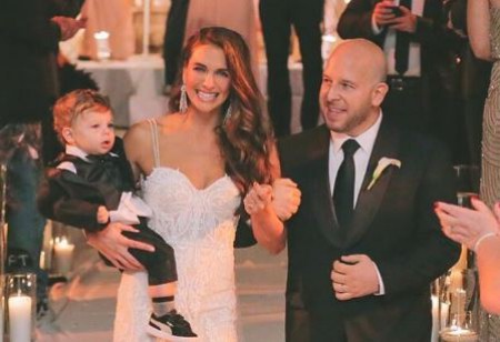 Image: Melissa and Noah's wedding on October 9, 2016 at The Plaza Hotel, Source: Instagram