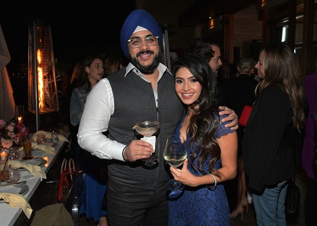 Payal and Nick first met at Super Bowl party in New York.