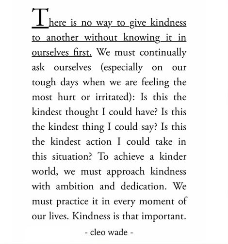 Cleo Wader's HeartTalk quote