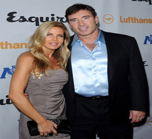 Image of Garth Fisher with his second wife, Jessica Canseco