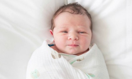 Image: Nicholas and his wife, Anna welcomed their first son in May 2019, Source: Twitter