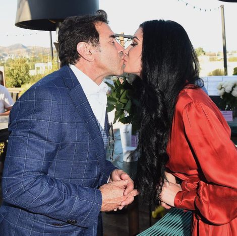 The couple went for lunch to spend some quality time.