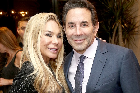 Paul with his ex-wife.