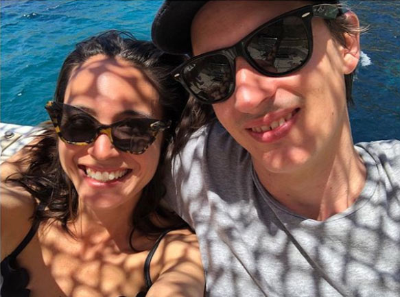 Image: Nicole Centeno and Henry Hargreaves together.