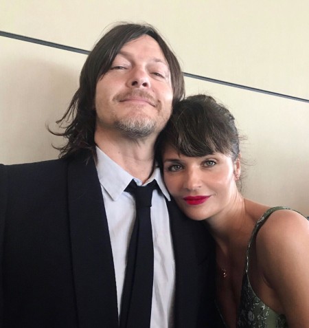 Yelena Yemchuck's love birds Norman Reedus and Helena Christensen together