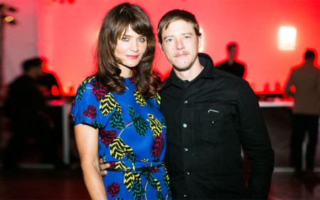 Helena Christensen wearing Dolce & Gabbana's dress