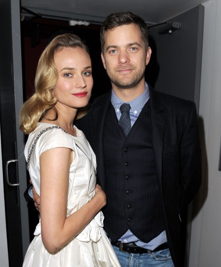 Diane Kruger with her ex-boyfriend, Joshua Jackson