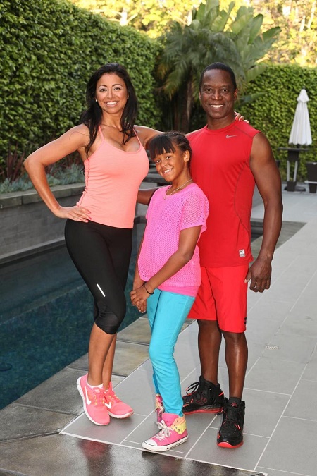 Dr. David Matlock with his wife and a daughter 