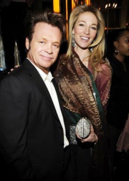 Priscilla Esterline's ex-husband, John Mellencamp with his wife, Elaine Irwin