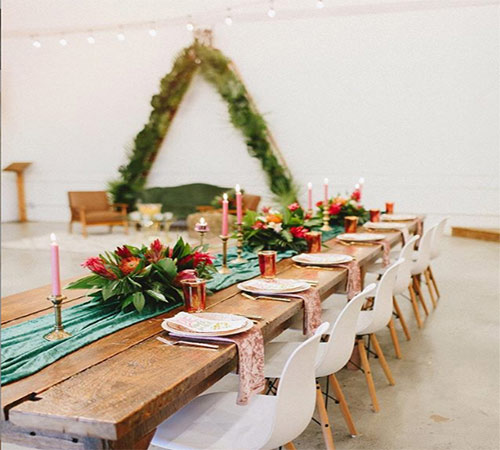 One of the event styled by The Blooming House Team 