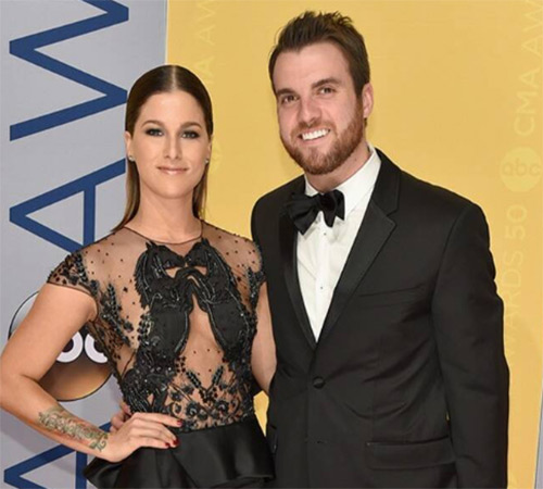 Cassadee Pope with her ex-fiance, Rian Dawson