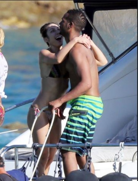 Marlon Wayans with a mysterious woman