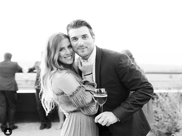 Jenna Walker with her boyfriend, Ryan Watson 