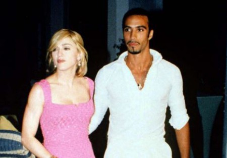 Carlos Leon with his ex-partner Madonna