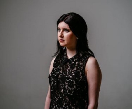 Image: Katie while at photoshoot