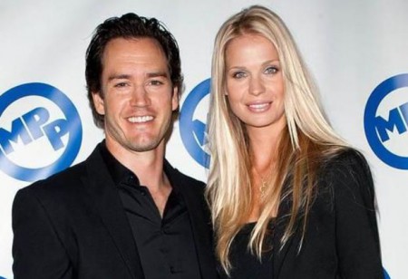 Mark-Paul Gosselaar and his wife, Catriona McGinn