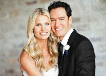 Catriona McGinn and her husband, Mark-Paul Gosselaar; Know about their wedding