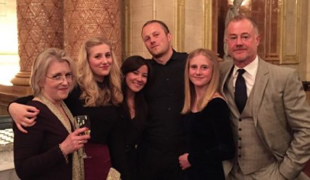 Sylvestra and Owen with their children; Know their relationship