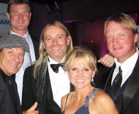 Image: Cindy and Don's Gruden with their three sons