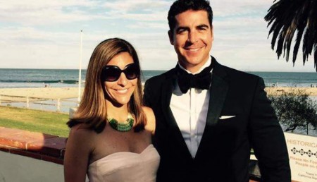 Noelle Watters with her ex-husband, Jesse Watters
