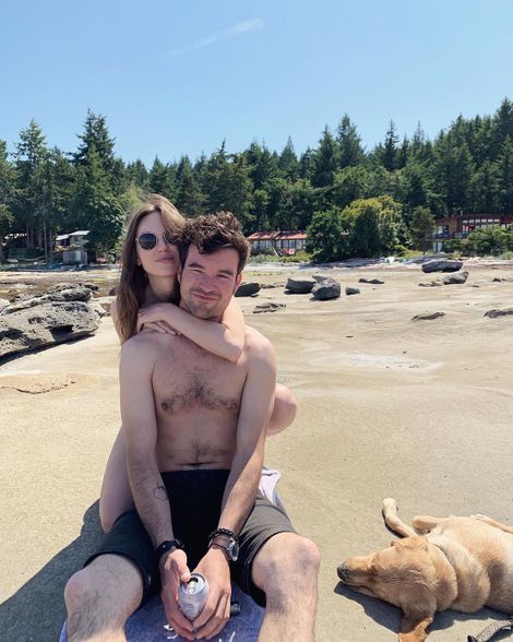 Michelle Mylett shared a picture with her beau via Instagram on 4th July 2019