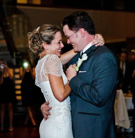 Dylan Dreyer and Brian Fichera's wedding ceremony