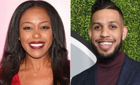 Dominique Perry and Sarunas Jackson had a secret affair