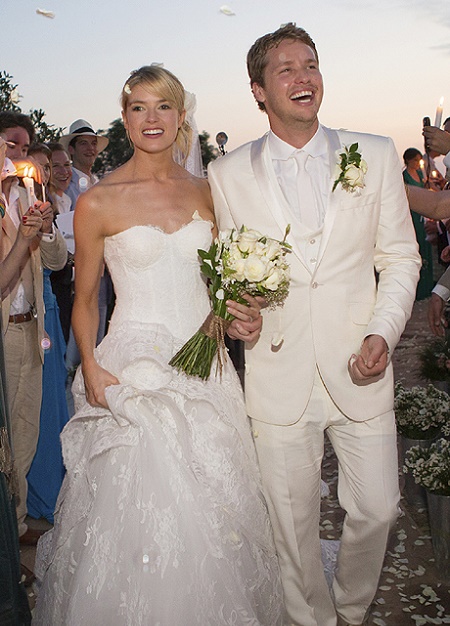 Sam Branson and Sam Branson celebrated their wedding on March 6, 2013 in South Africa