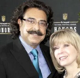 Ann and Shahid posing for a picture