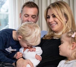 Holly Branson wedding, Kids