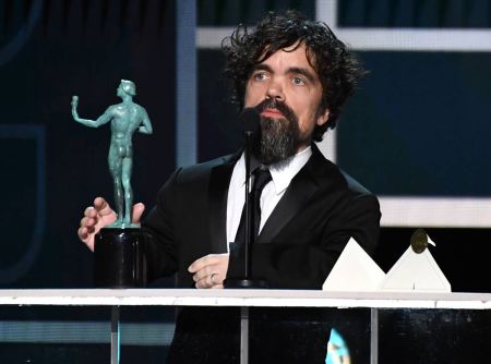 Peter Dinklage won the best male actor in a drama series at the 2020 SAG Awards