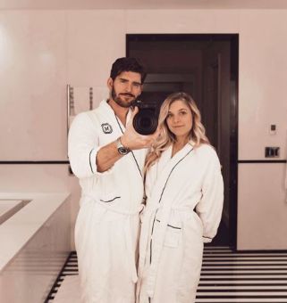 Erik Conover with his girlfriend. Know more about his personal life, relationship, dating, beau, and intimate relationship.