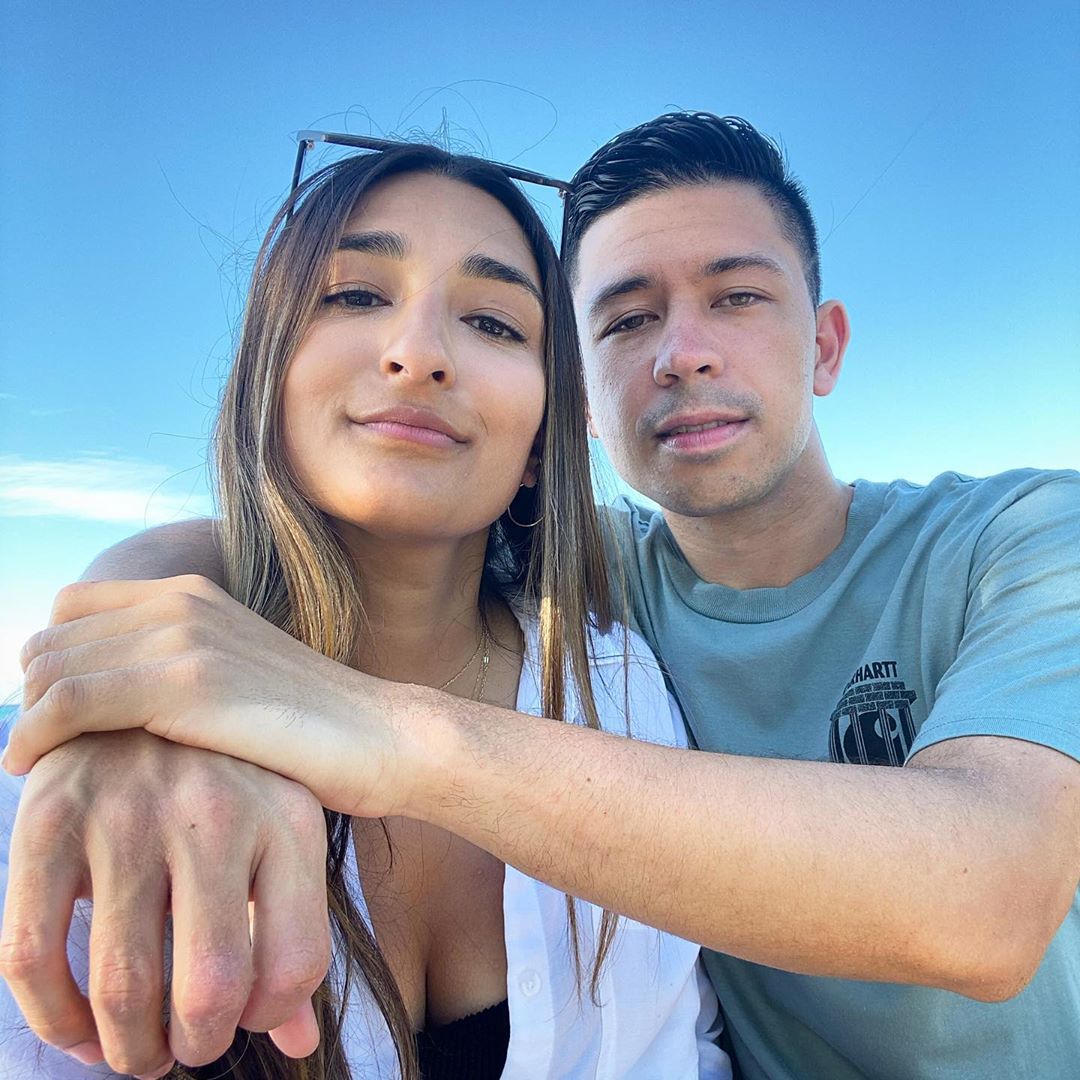 The Happy couple, Noel and Aleena