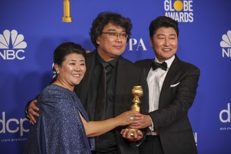 The South Korean film, Parasite directed by Bong Joon Ho claimed the foreign language film award.